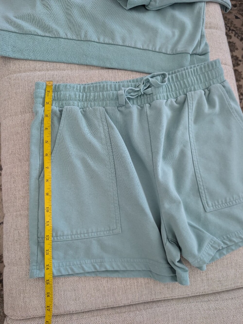 Merokeety 2 Piece Oversized Lounge Set Light Green | Size L - Picture 5 of 15